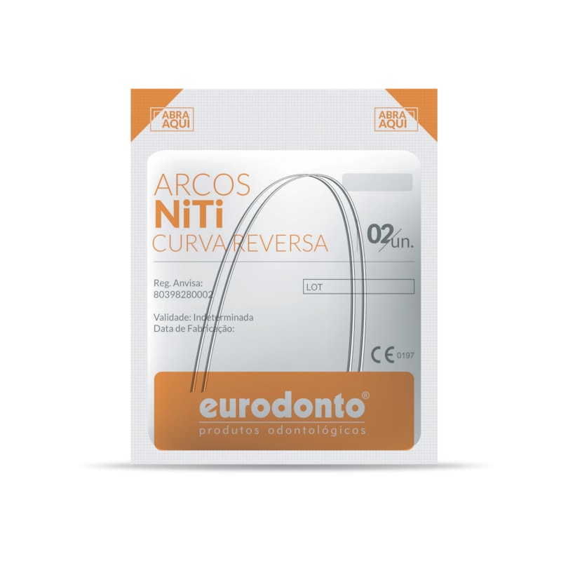 Curva Reversa Retangular - Eurodonto produtos odontológicos.