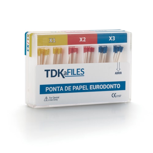 Ponta File Ponta X-File - Eurodonto produtos odontológicos.
